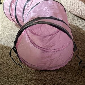 Pink Play Tunnel for Pets